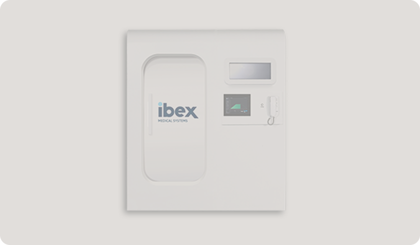Seated Type Hyperbaric Oxygen Chamber by Ibex Medical Systems for post-operative recovery