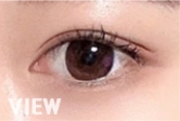 double eyelid semi out line