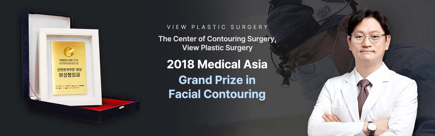 Clinical overview image presenting facial contouring surgery expertise at VIEW Plastic Surgery, focusing on structural analysis, surgical techniques, and patient-specific planning