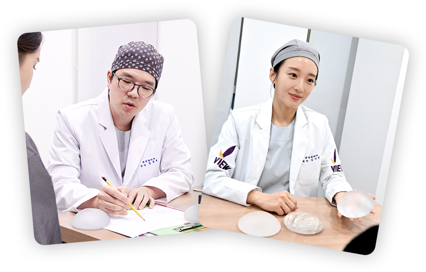 Breast implant selection tailored to individual body proportions during consultation