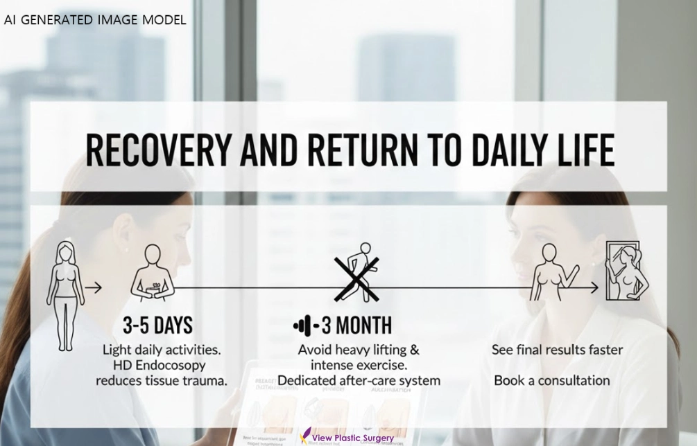 plastic surgery recovery timeline return to daily life korea
