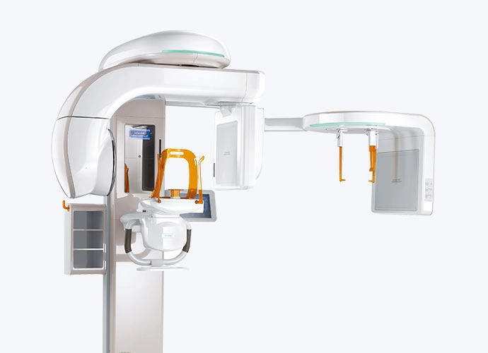 High-tech 3D CT scanning equipment used for precise nasal bone analysis before rhinoplasty in Seoul.