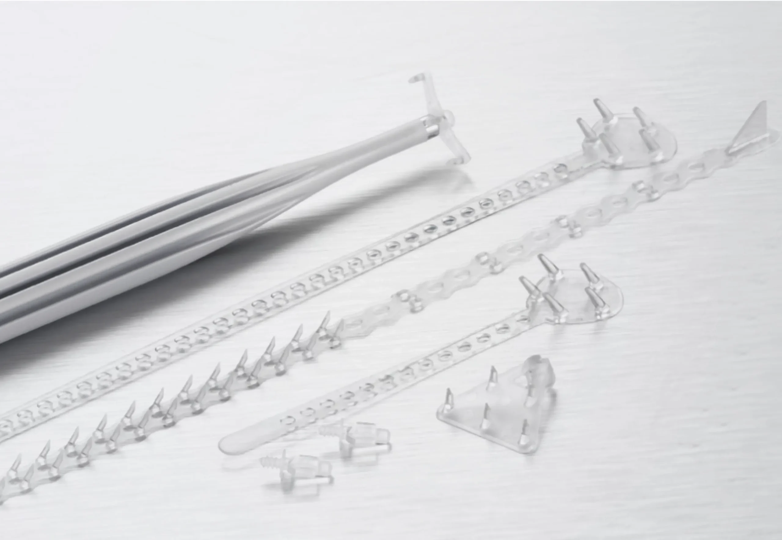 Endotine lift device and facial lift implant components used for mid-face lifting and soft tissue fixation in facial rejuvenation surgery