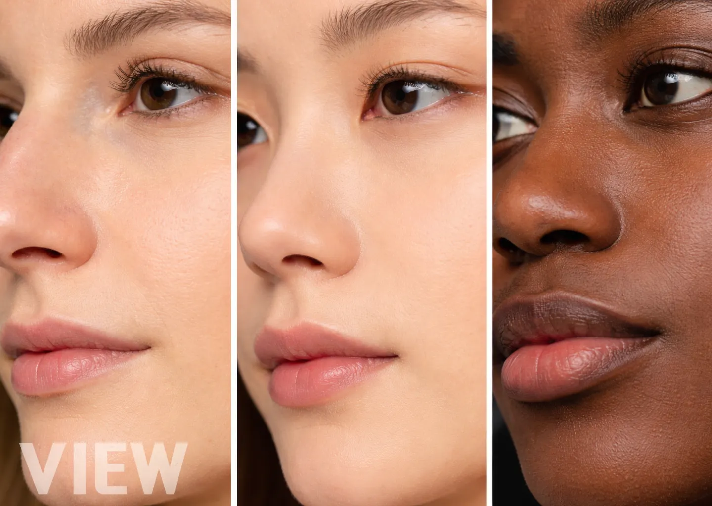 A representative thumbnail for ethnic rhinoplasty in Korea featuring a diverse range of facial profiles, including African, Caucasian, Middle Eastern, and Asian individuals, showcasing customized surgical results.