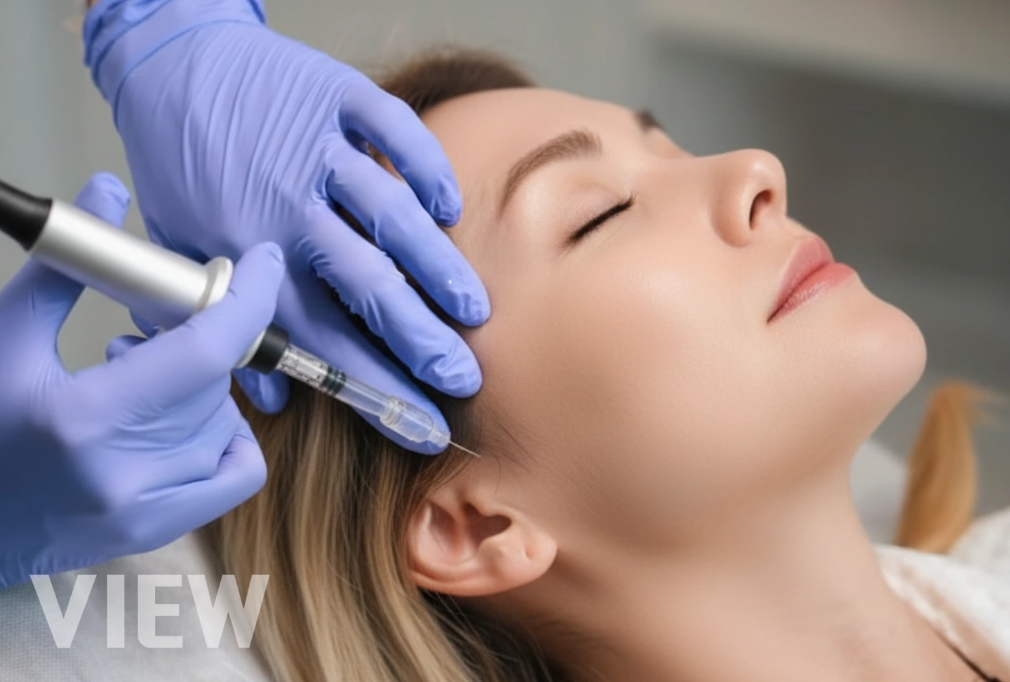 Stem cell therapy procedure for skin regeneration performed in a Korean aesthetic clinic