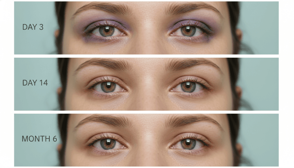 Eyelid Surgery Recovery in Seoul: Healing Stages & Care Guide
