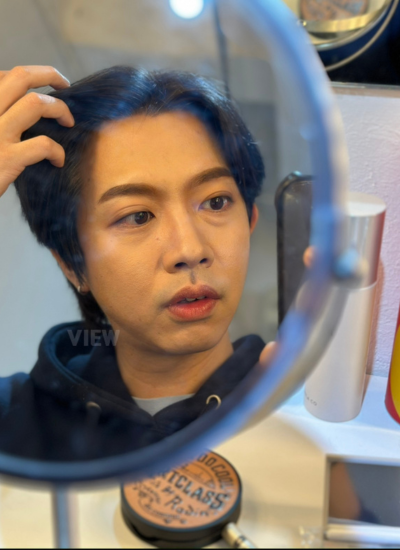 Before Eye Bag Fat Repositioning Surgery in Korea
