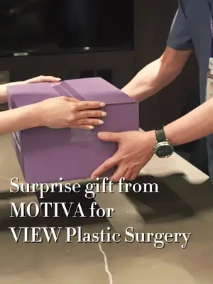 Motiva surprise present for VIEW 🎁 #kbeauty #korea #motiva #kpop