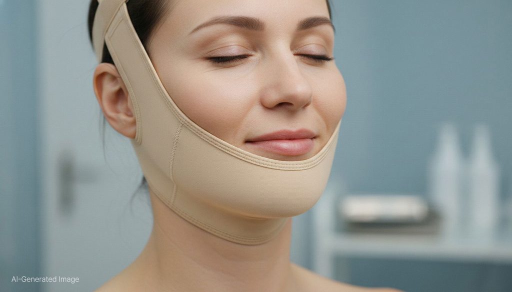 Double Chin Liposuction Tightening Tape