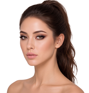 Woman with a high ponytail and a lifted look, representing Ponytail Lift in Korea