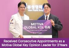 Received Consecutive Appointments as a Motiva Global Key Opinion Leader for Three Years
