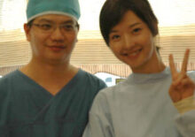 Actress Song Seon-mi visited View Plastic Surgery Clinic.
