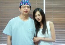 Talent Lee Hee-jin visited View Plastic Surgery Clinic.