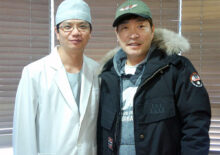 Talent Hyunjoo Son visited View Plastic Surgery Clinic.